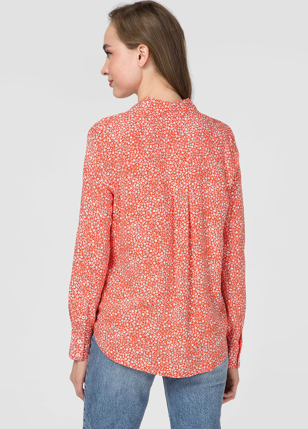Оранжевая демисезонная блуза Tommy Hilfiger