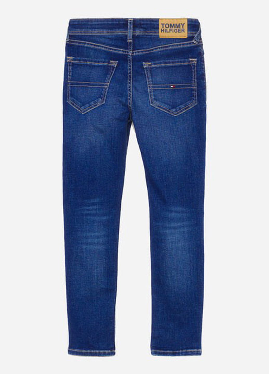 Синие демисезонные слим джинсы Tommy Hilfiger