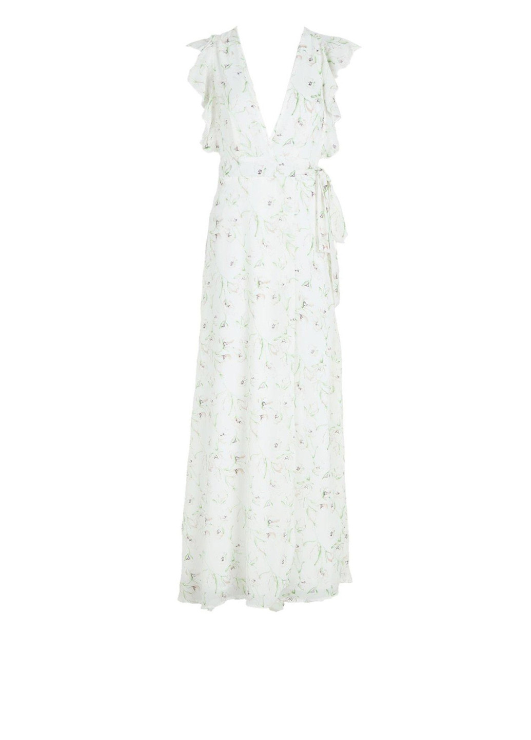 Кремовое кэжуал платье Boohoo с цветочным принтом