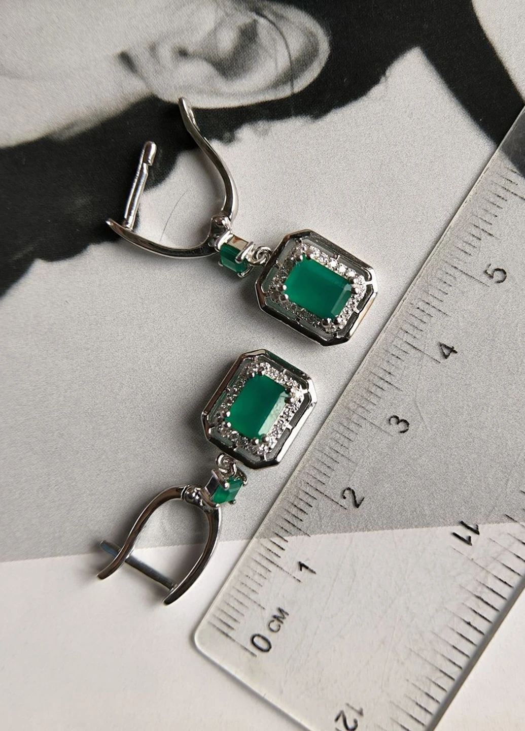 Серьги Silver Flame (369649178)