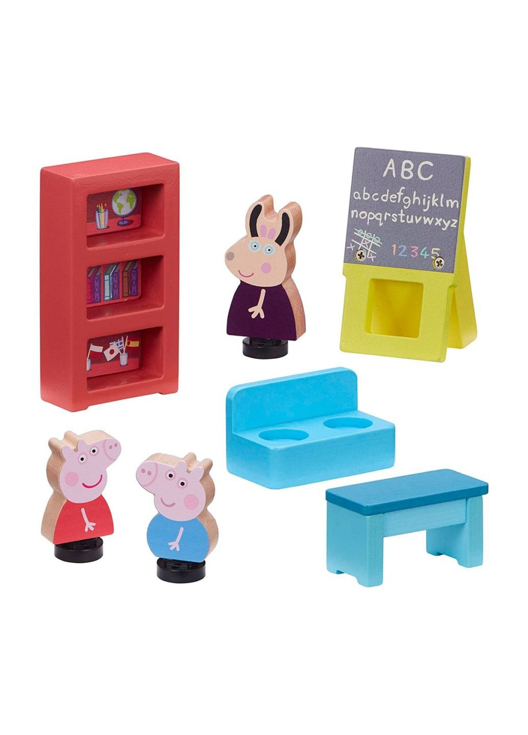 Игровой набор деревянный Школа Пеппи (07212) Peppa (254069813)