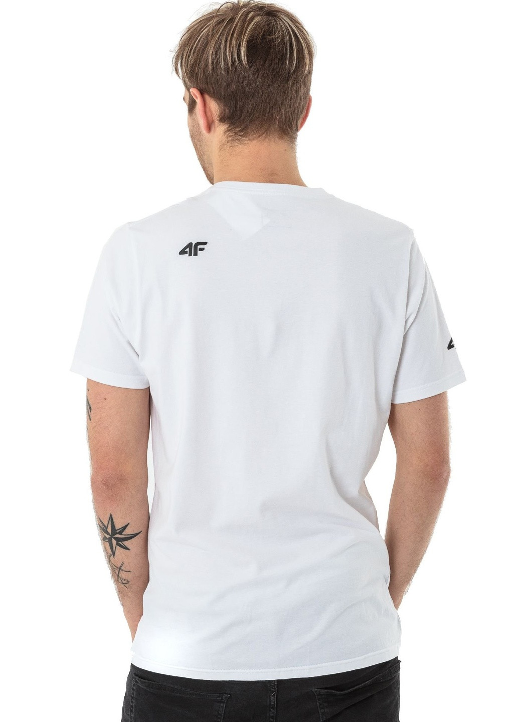 Біла футболка 4F casual shirt