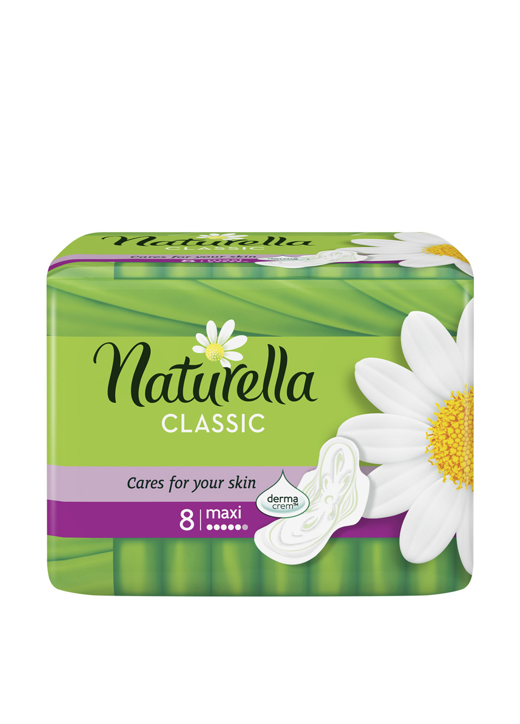 Прокладки гігієнічні з крильцями Classic Camomile Maxi (8 шт.) Naturella (79091029)