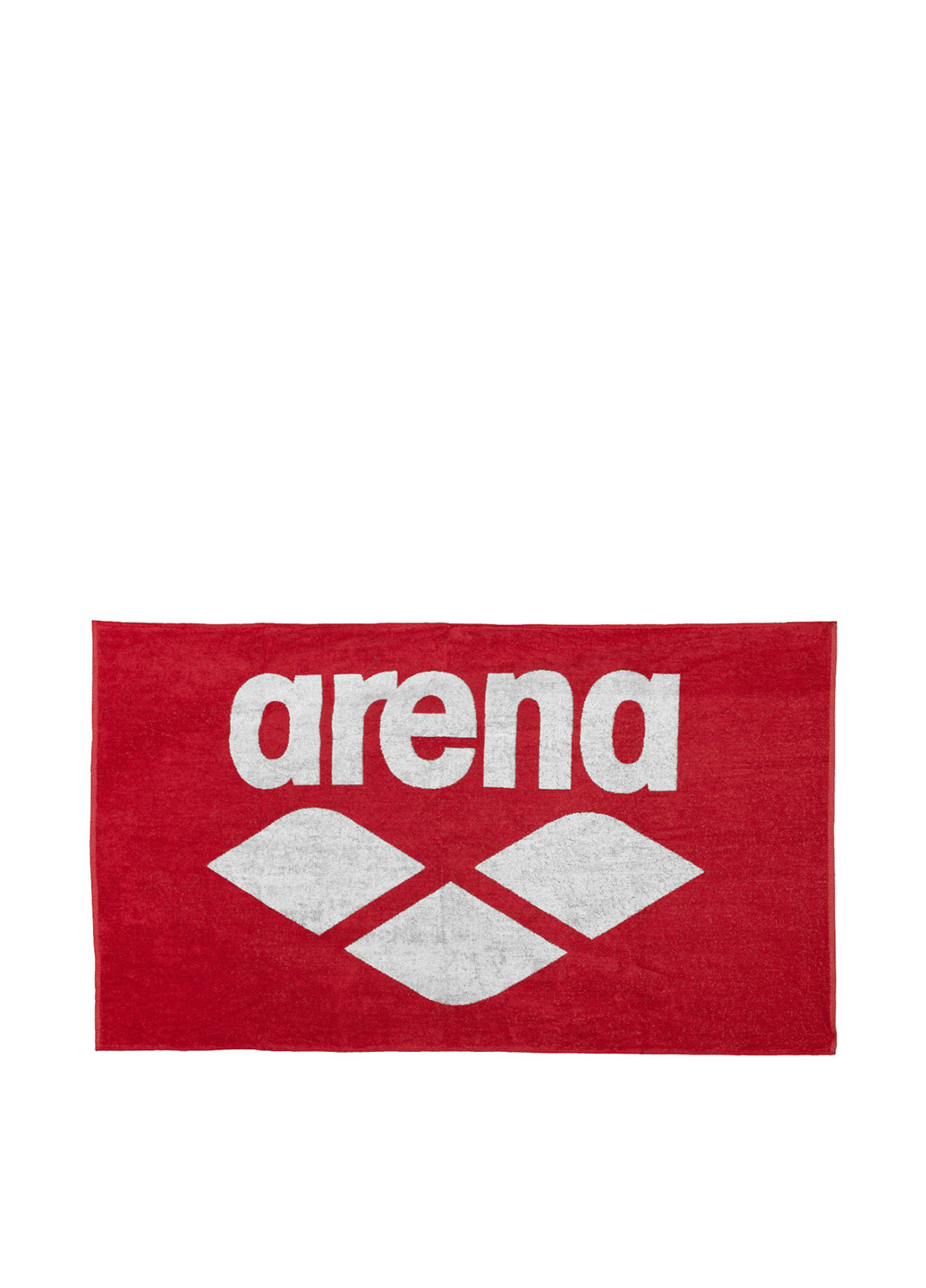 Полотенце, 150х90 см Arena надпись красное