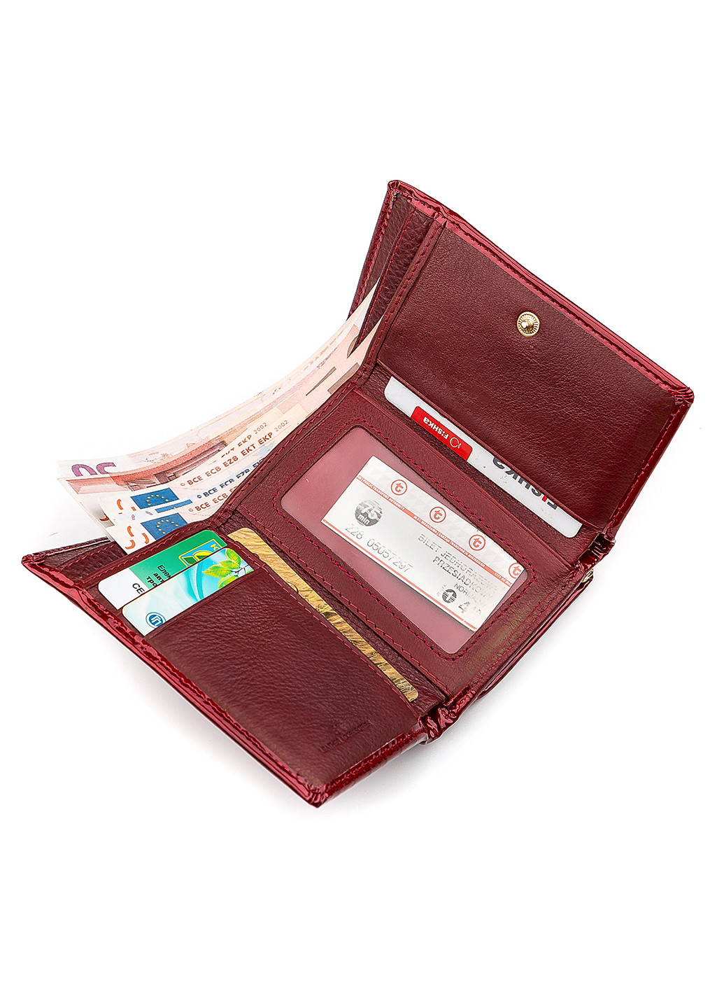 Жіночий шкіряний гаманець 13х8х2,5 см st leather (252129364)