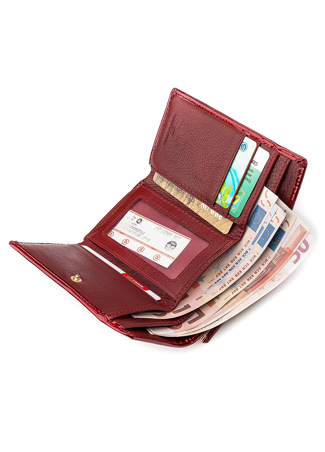 Жіночий шкіряний гаманець 13х8х2,5 см st leather (252129364)