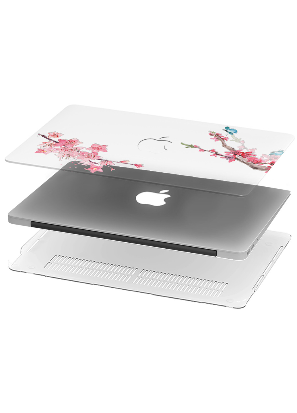 Чехол пластиковый для Apple MacBook Pro 13 A2289 / A2251 / A2338 Сакура (Sakura) (9772-1753) MobiPrint (218506327)