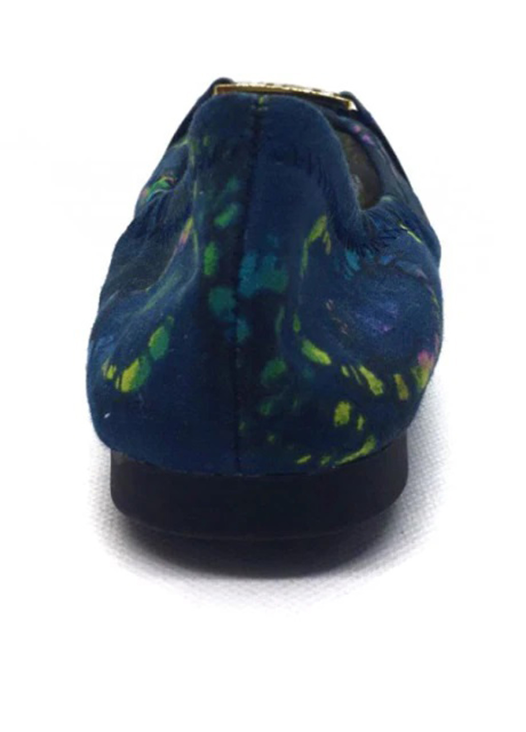 Жіночі балетки Ralph Lauren | сині абстрактні пряжка текстиль (298550434)