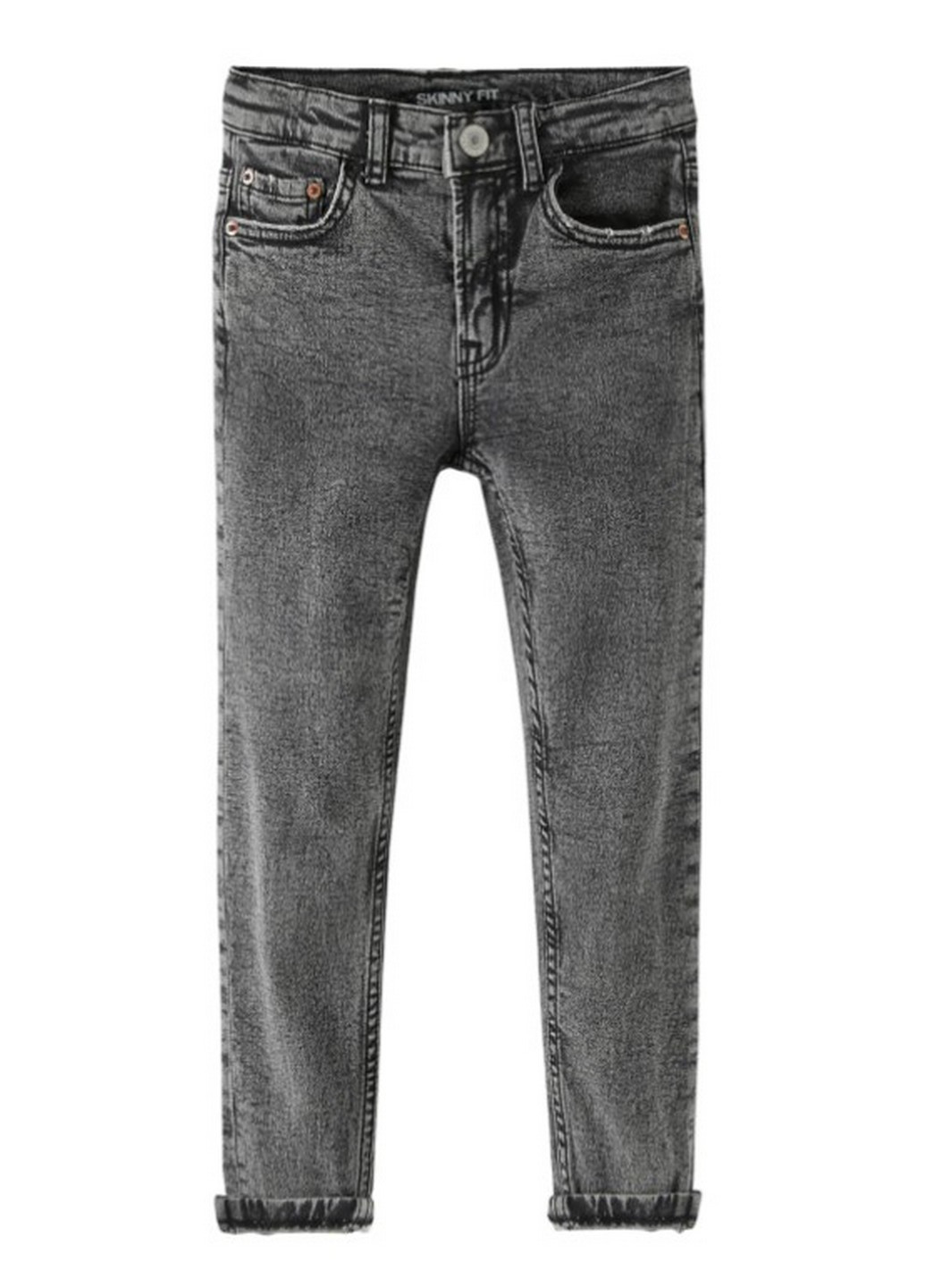 Черные демисезонные джинсы на мальчика Zara