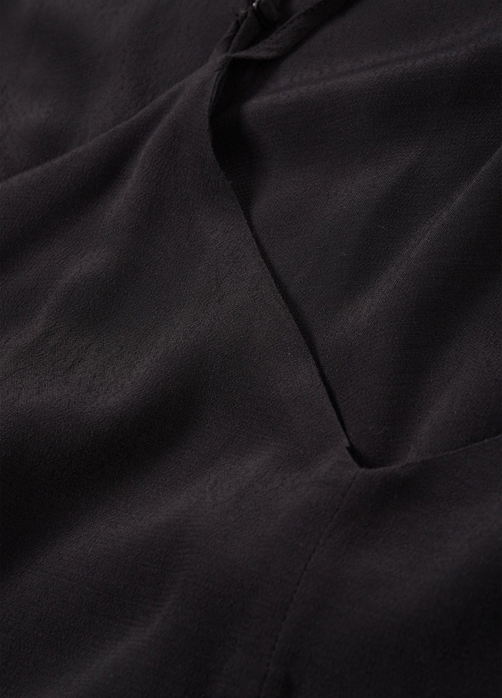 Комбинезон C&A комбинезон-брюки однотонный чёрный кэжуал вискоза