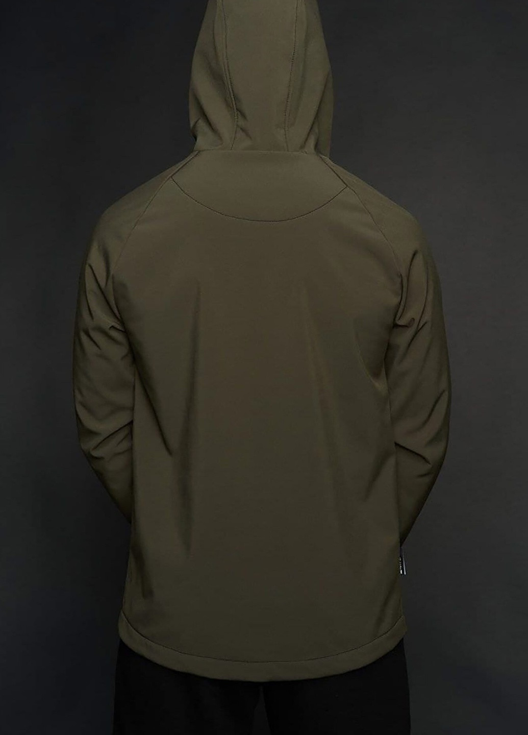 Зеленая демисезонная куртка мужская protection soft shell Custom Wear