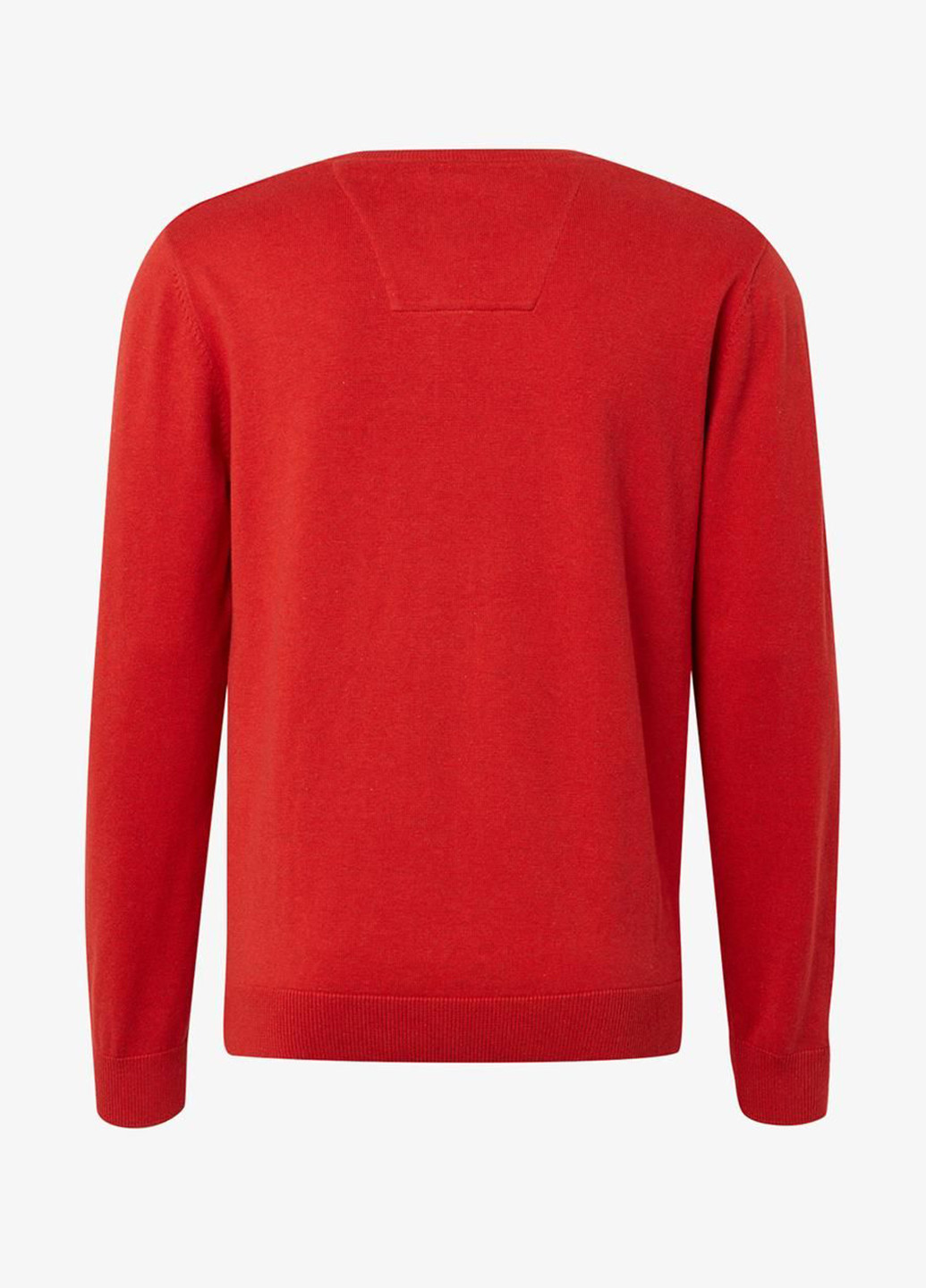 Красный демисезонный пуловер пуловер Tom Tailor