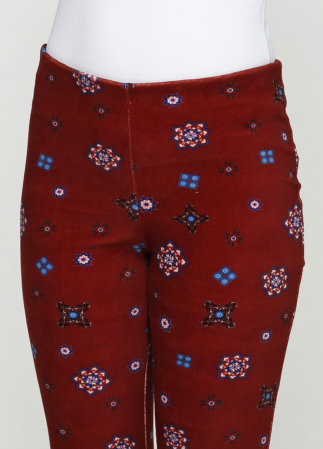 Терракотовые кэжуал демисезонные классические брюки Zara
