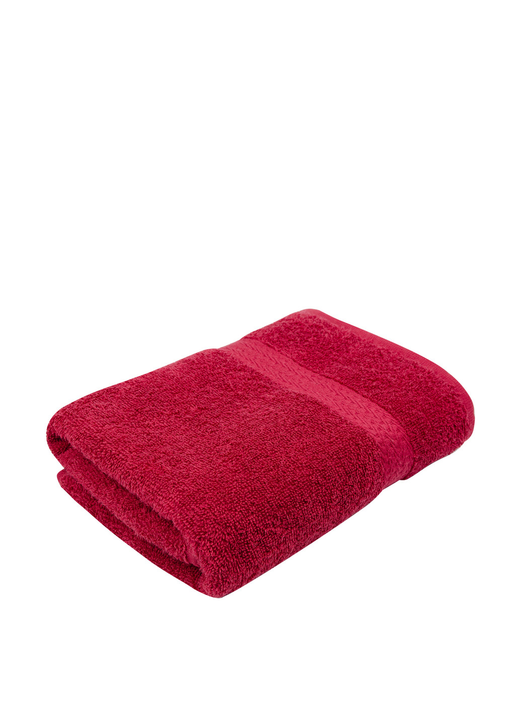 No Brand полотенце, 40х70 см однотонный красный производство - Азербайджан