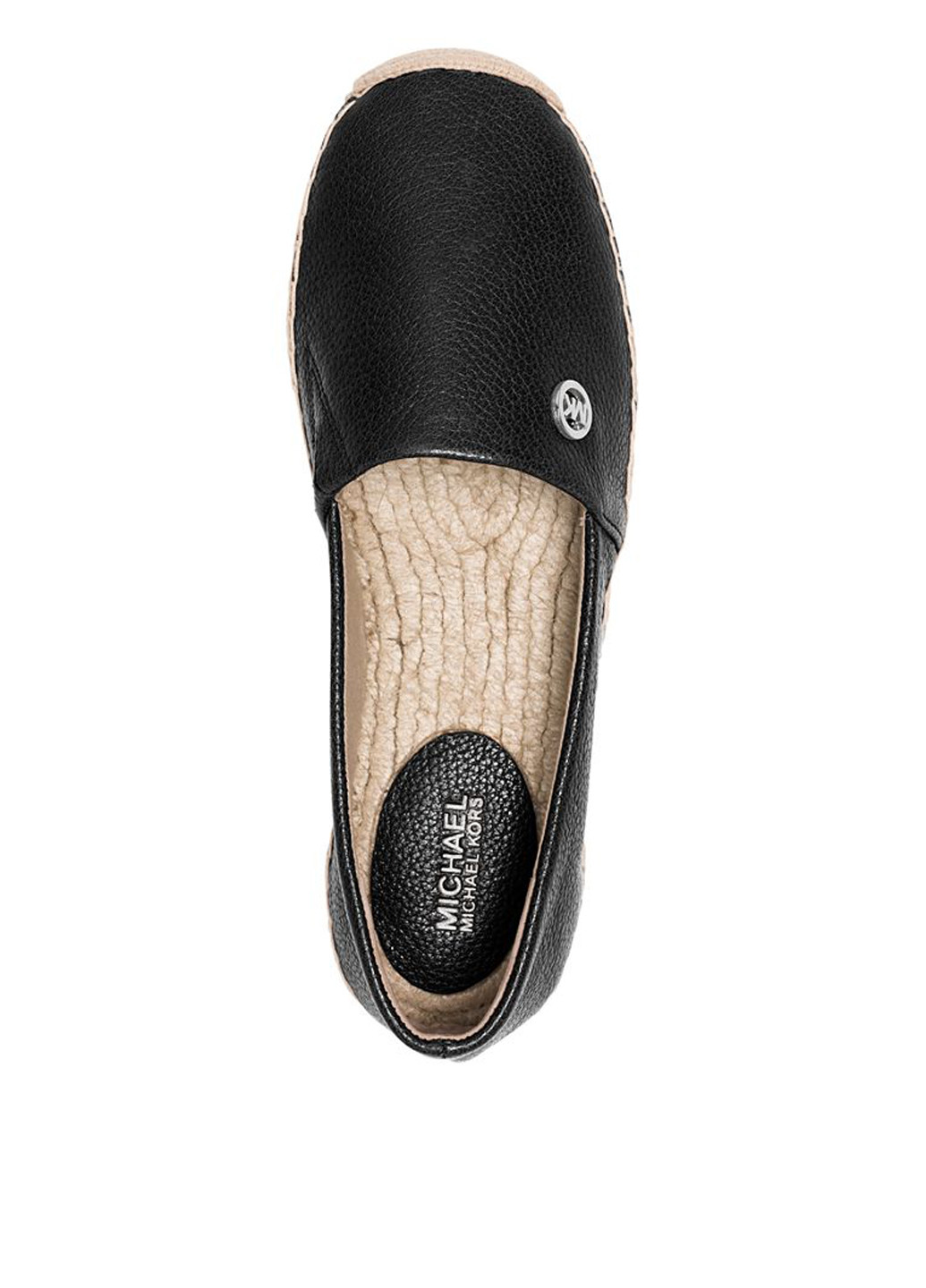 Чёрные эспадрильи Michael Kors однотонный логотип (303271427)