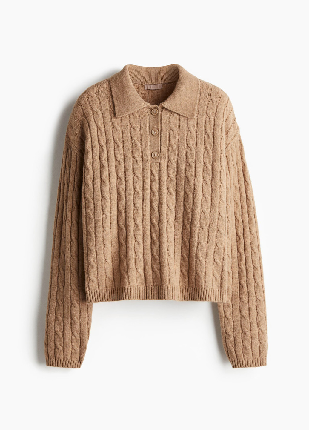 Бежевий демісезонний светр H&M