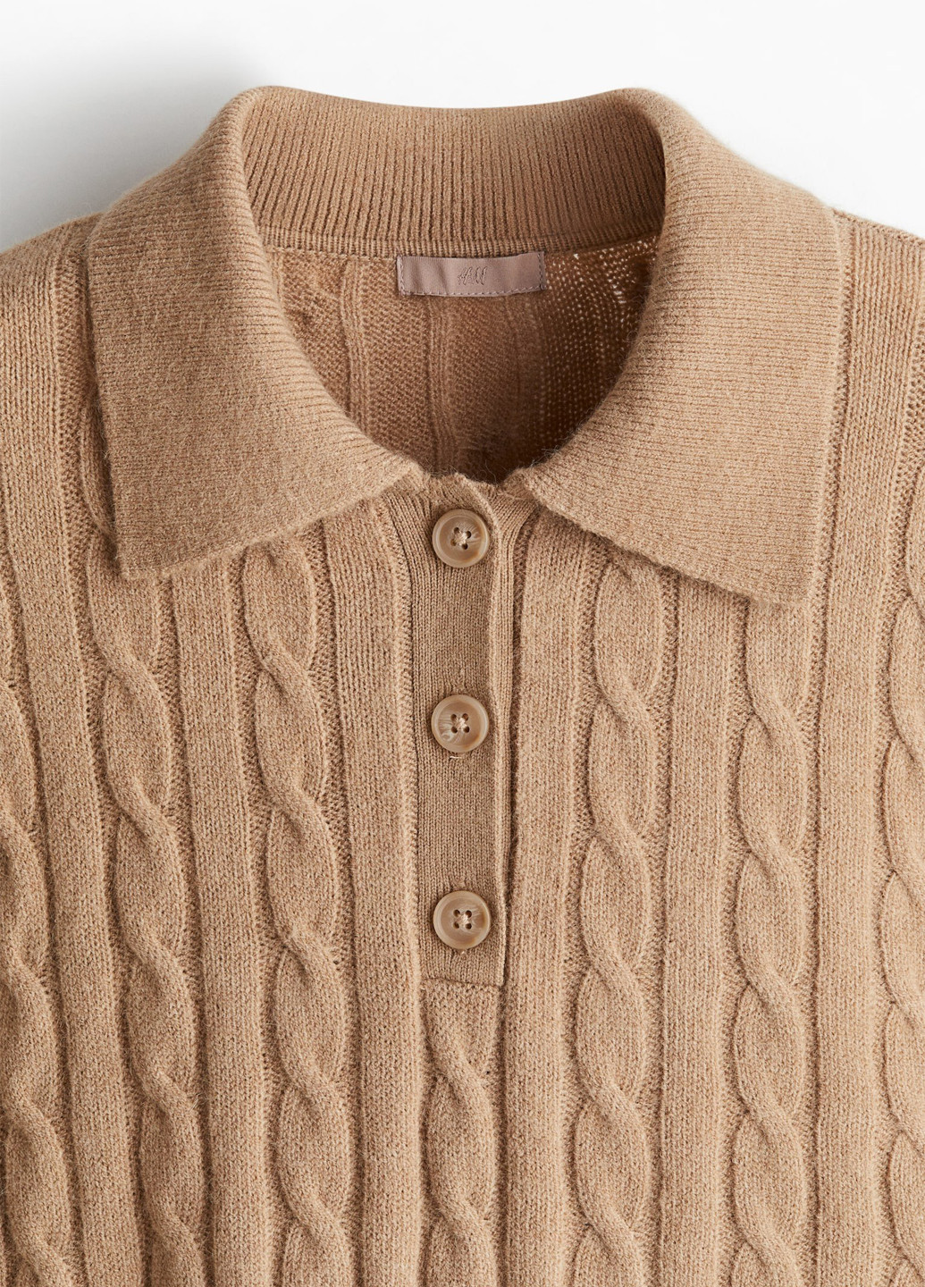 Бежевий демісезонний светр H&M