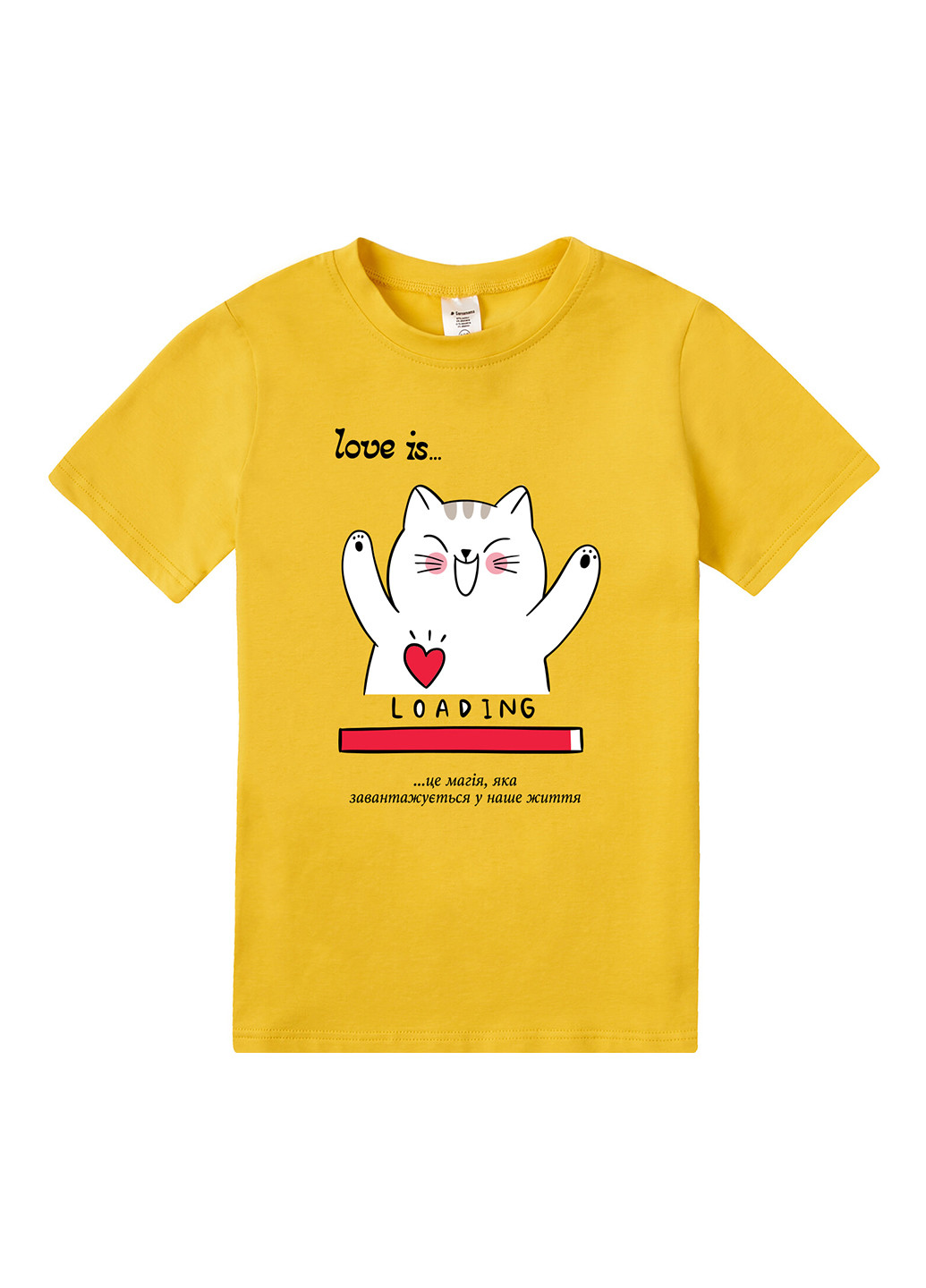 Жовта демісезонна футболка Garnamama