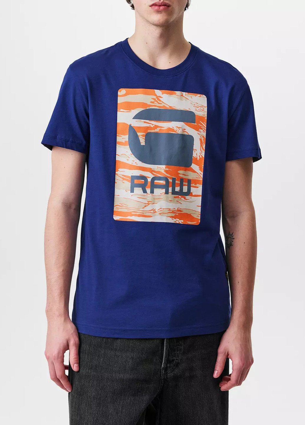 Синя футболка G-Star Raw