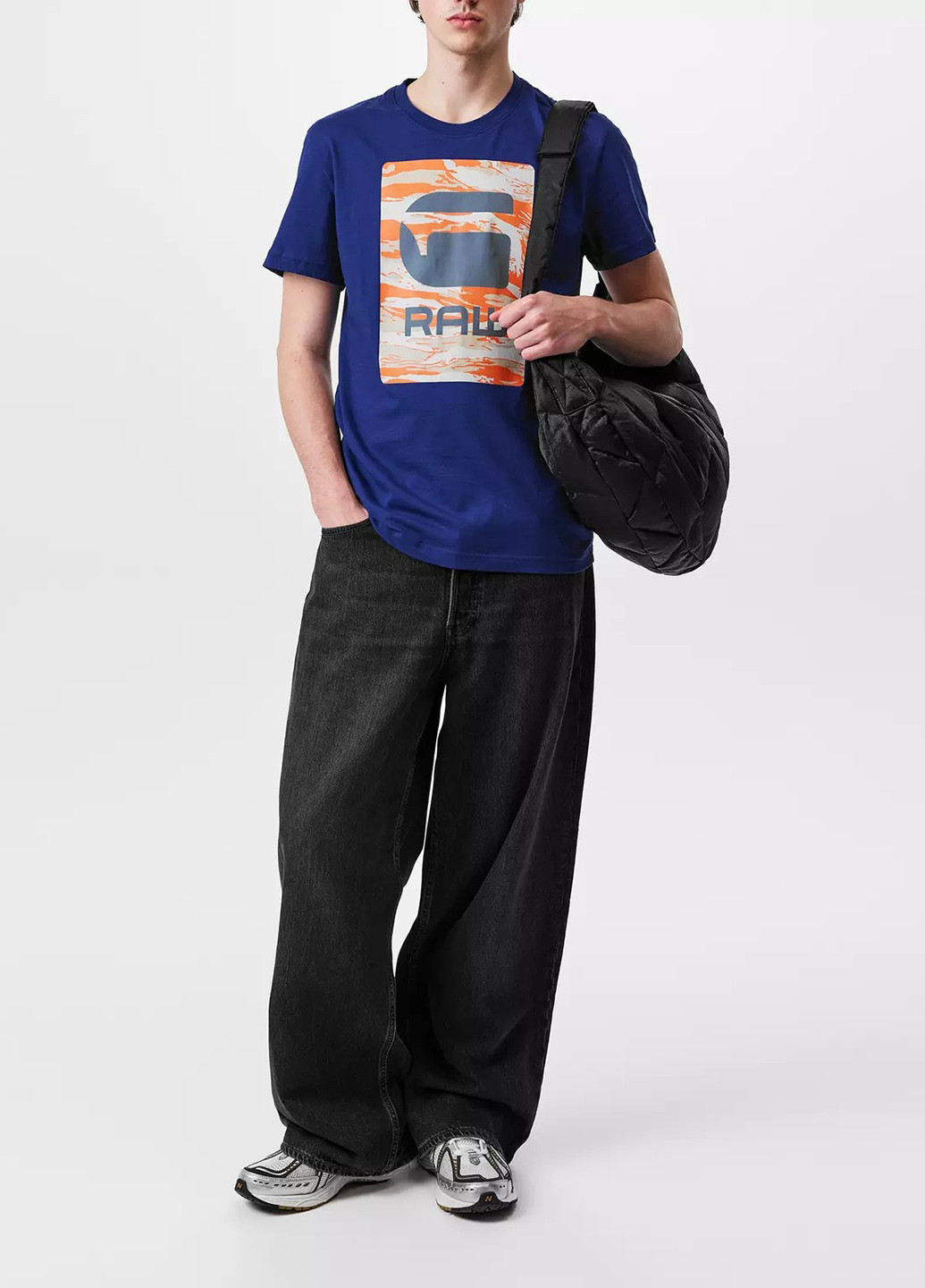 Синя футболка G-Star Raw