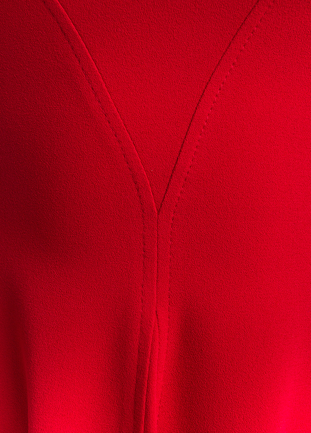 Красное кэжуал платье клеш BGL однотонное