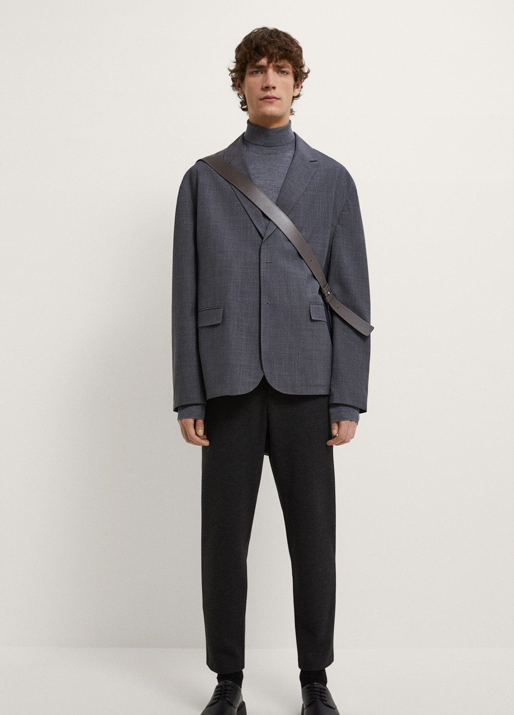 Черные кэжуал демисезонные брюки Zara