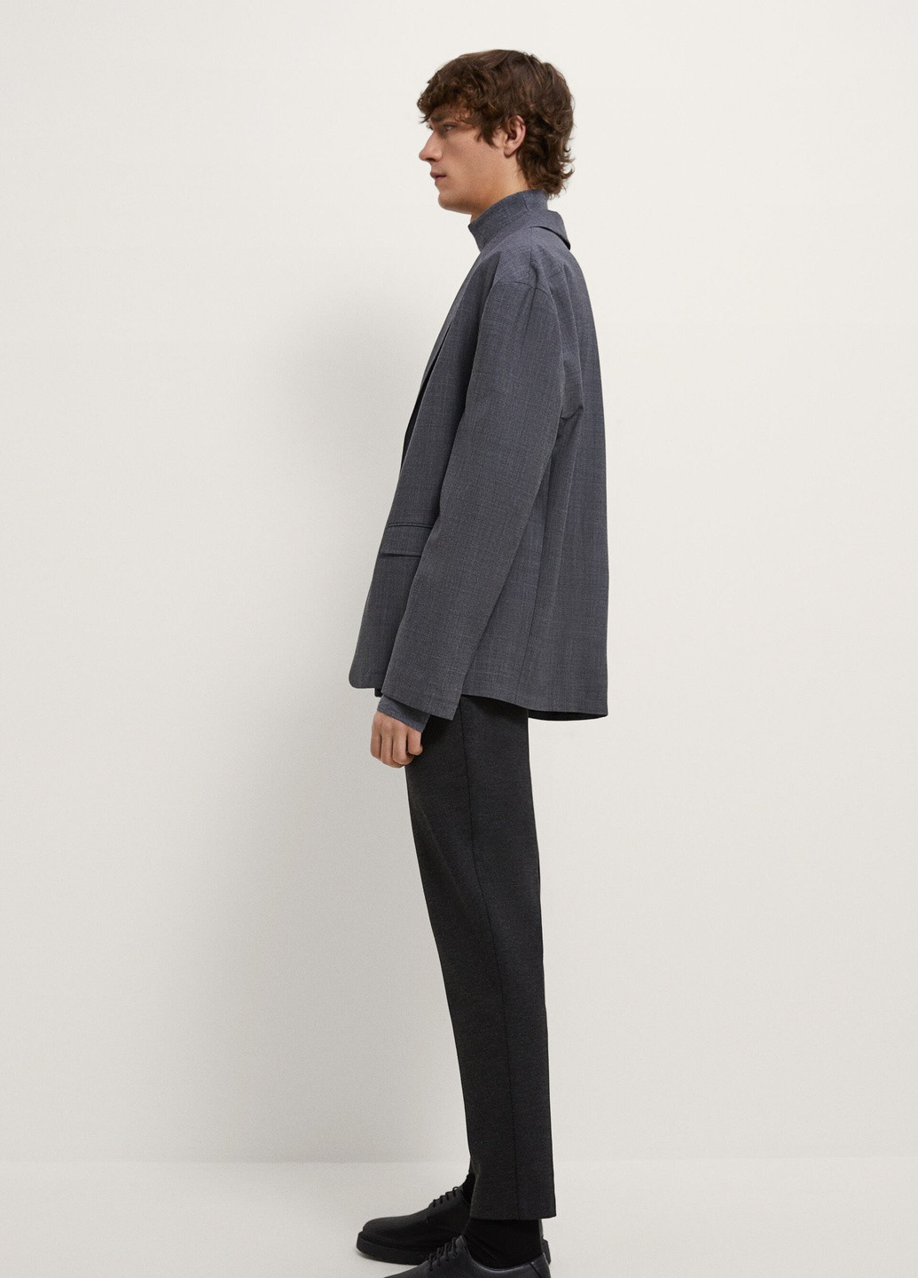 Черные кэжуал демисезонные брюки Zara