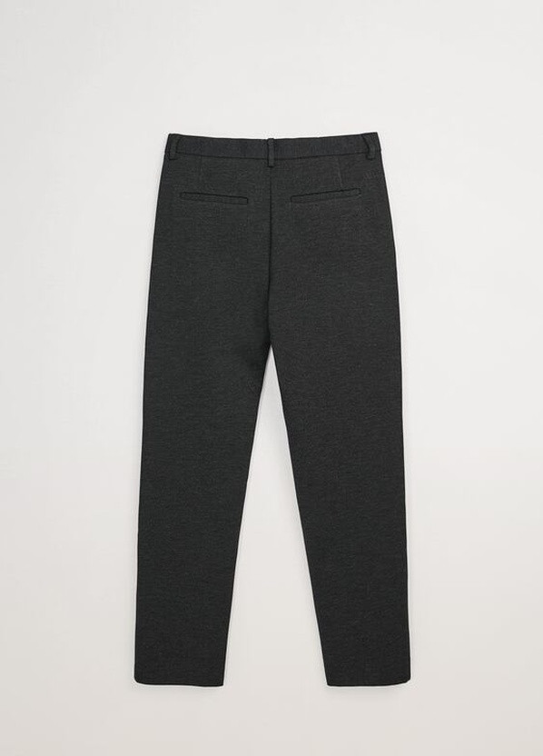 Черные кэжуал демисезонные брюки Zara