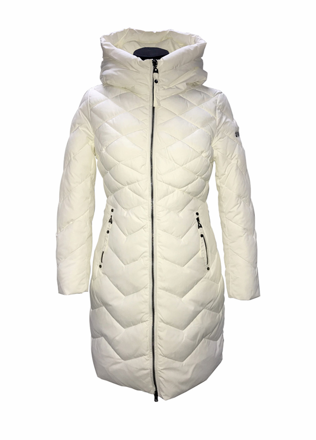 Біла зимня куртка Geldeen Fox