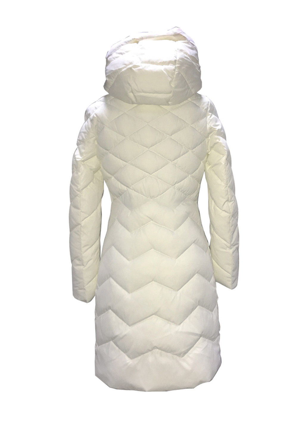 Белая зимняя куртка Geldeen Fox