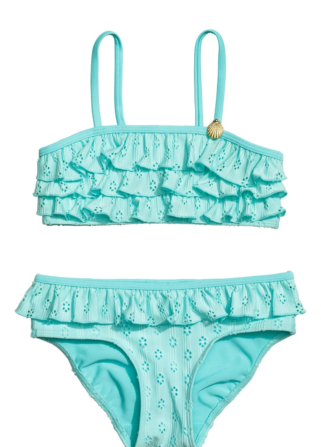 Блакитний літній купальник H&M