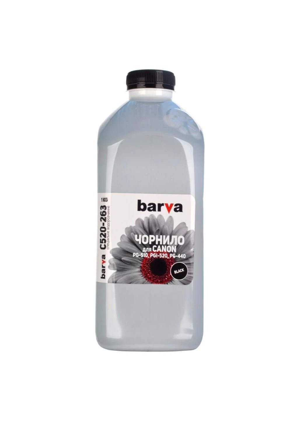 Чернила CANON PGI-520/PG-510 BLACK 1кг (C520-263) Barva CANON PGI-520/PG-510 BLACK 1кг (247485368)