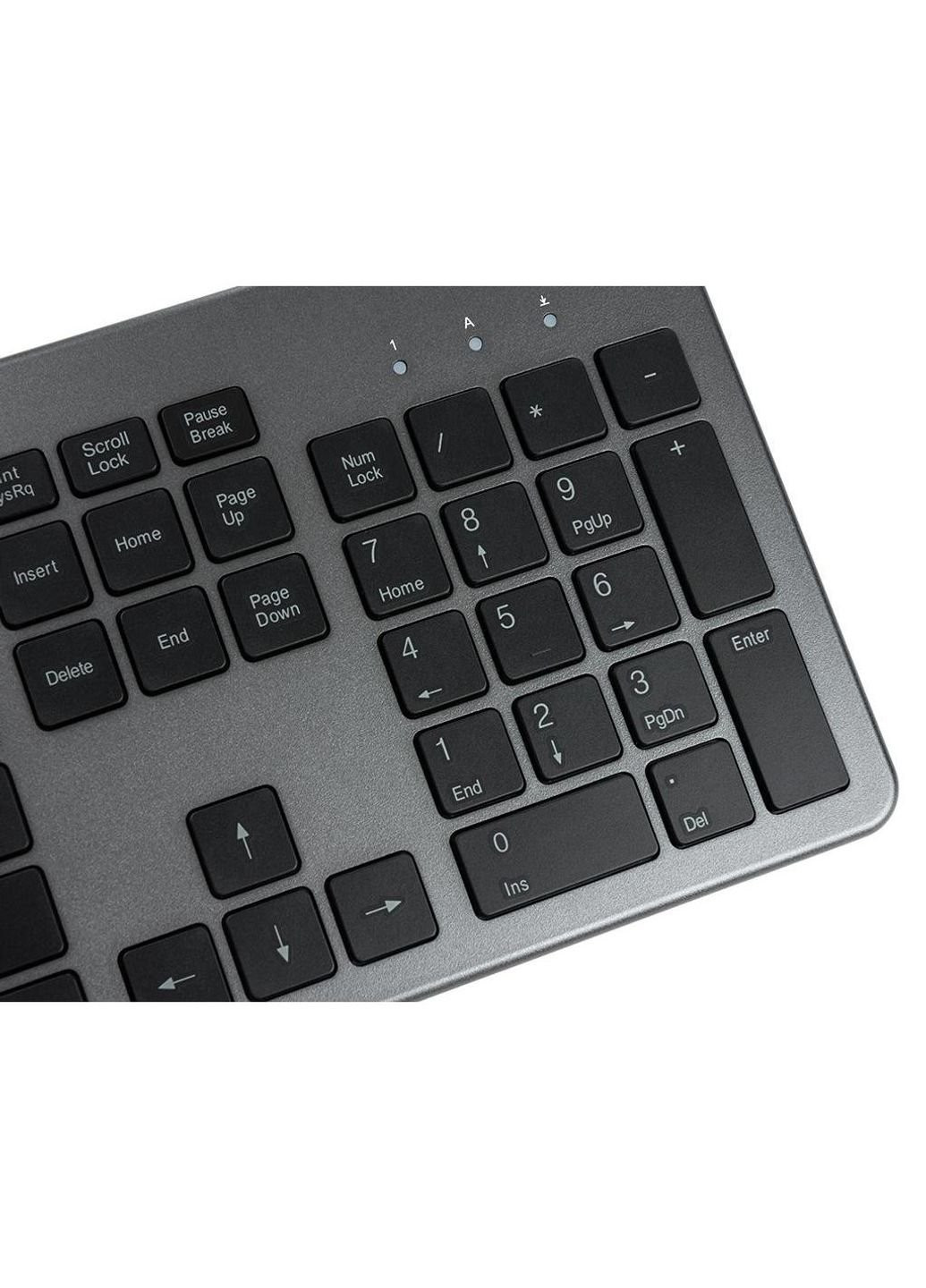 Клавиатура Vinga kb735 black-grey (253546671)
