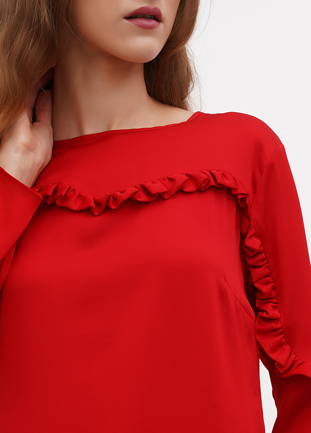 Червона блуза Sassofono Club