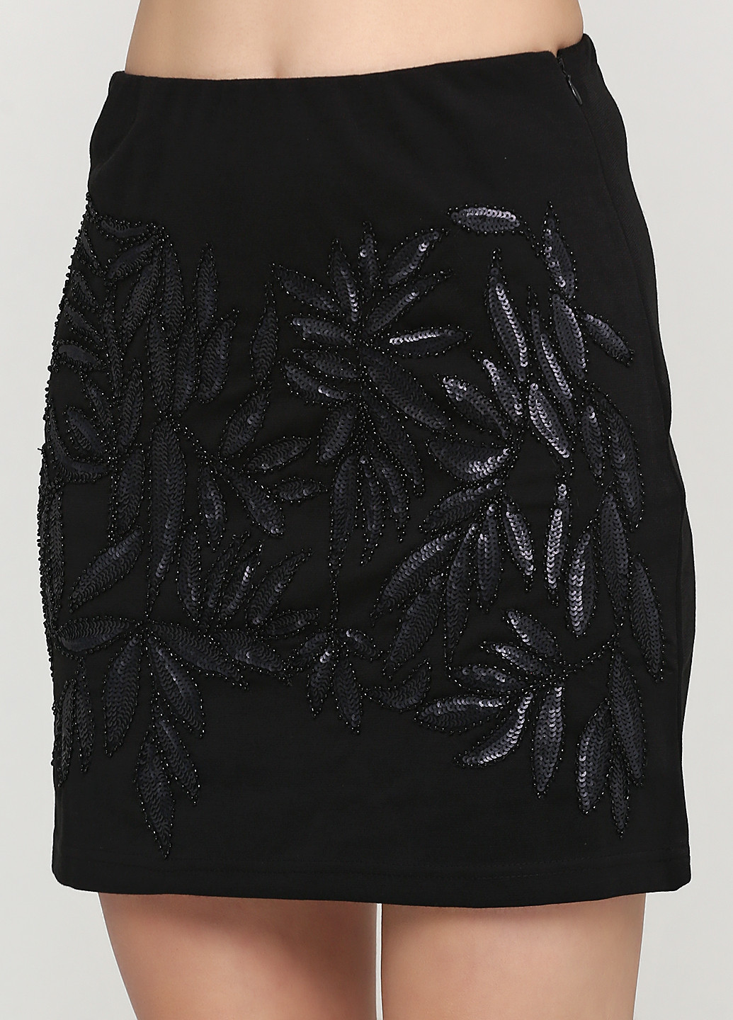 Черная кэжуал однотонная юбка Molly Bracken