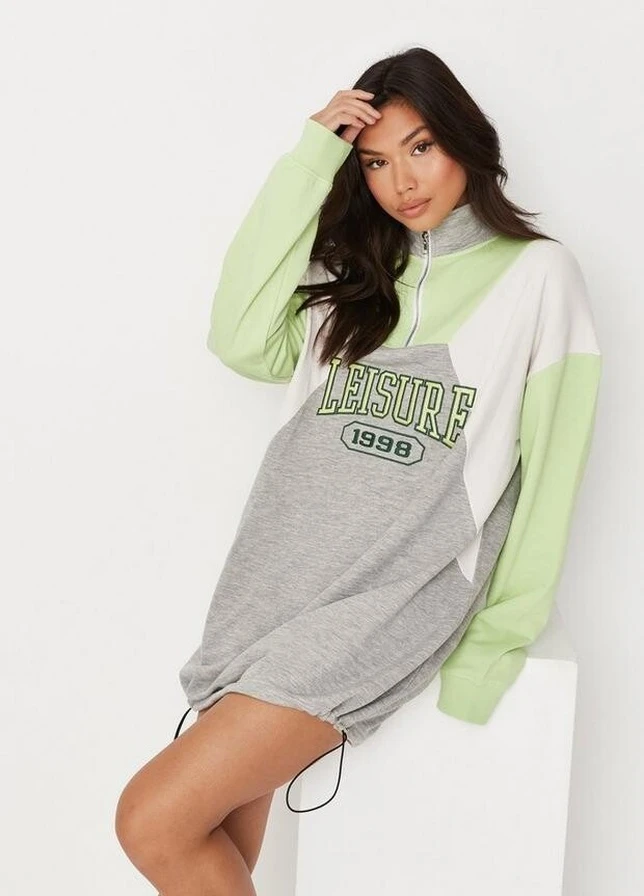 Сіра кежуал сукня Missguided однотонна