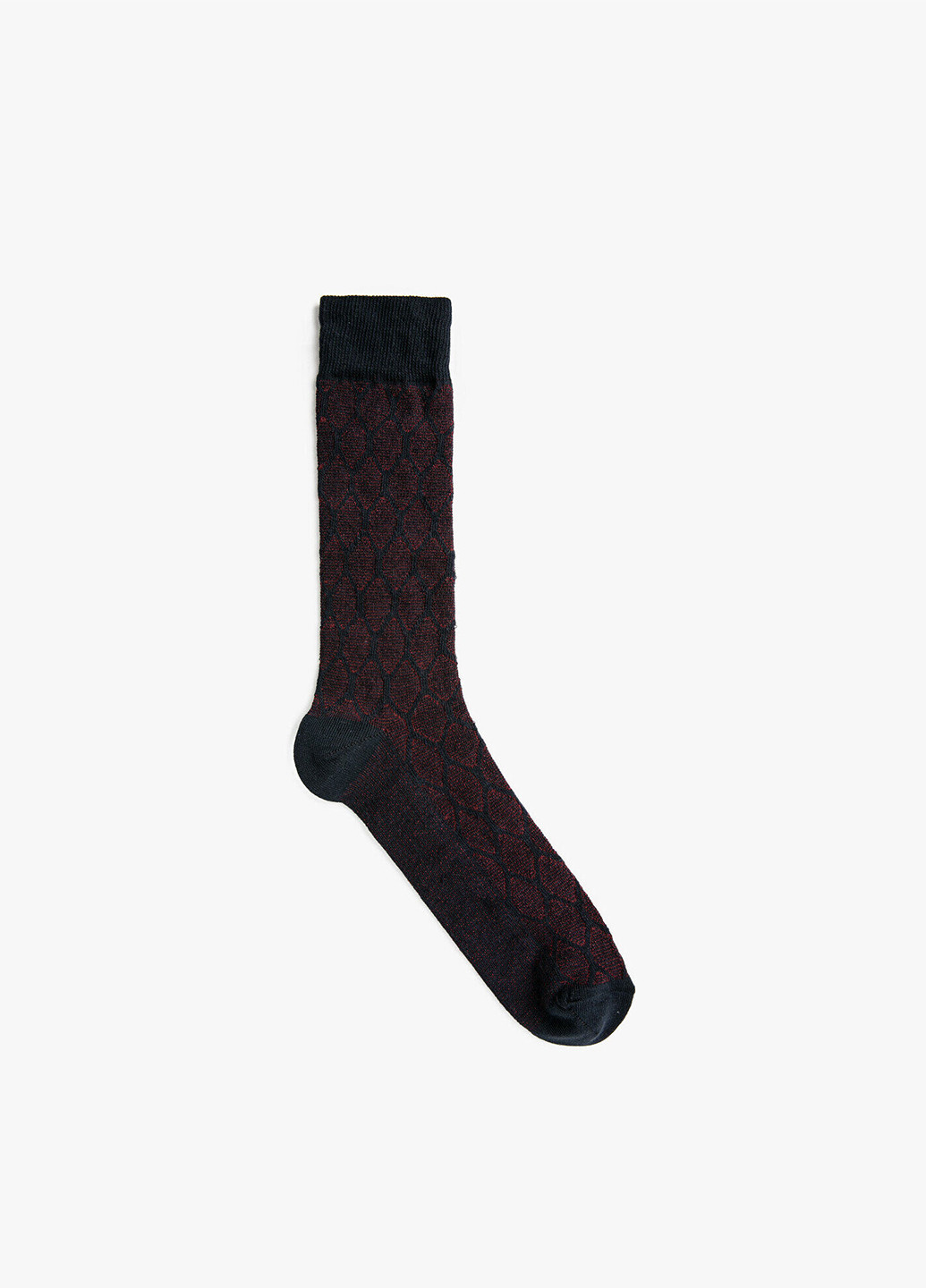 Шкарпетки KOTON геометричні темно-сині повсякденні