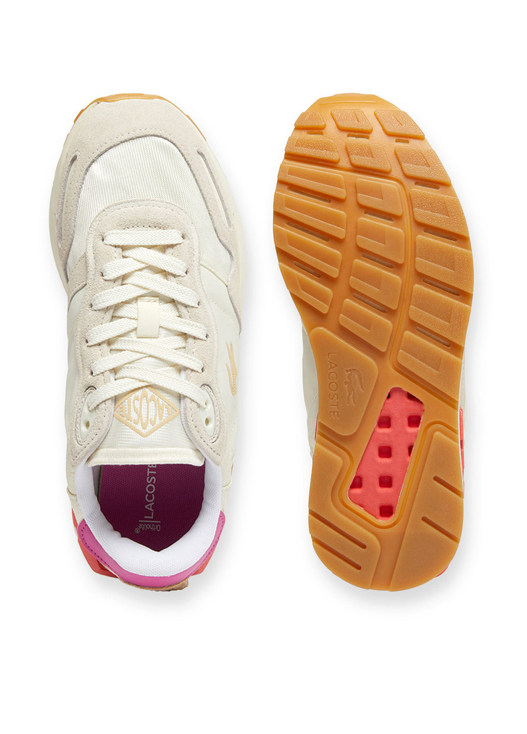 Кросівки Lacoste світло-бежеві демісезони (363619961)