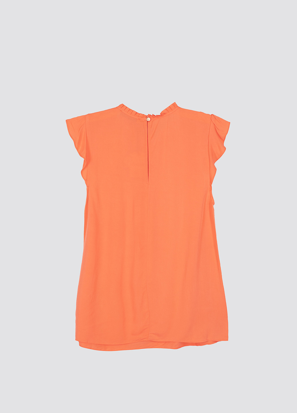 Светло-оранжевая летняя блуза Oasis