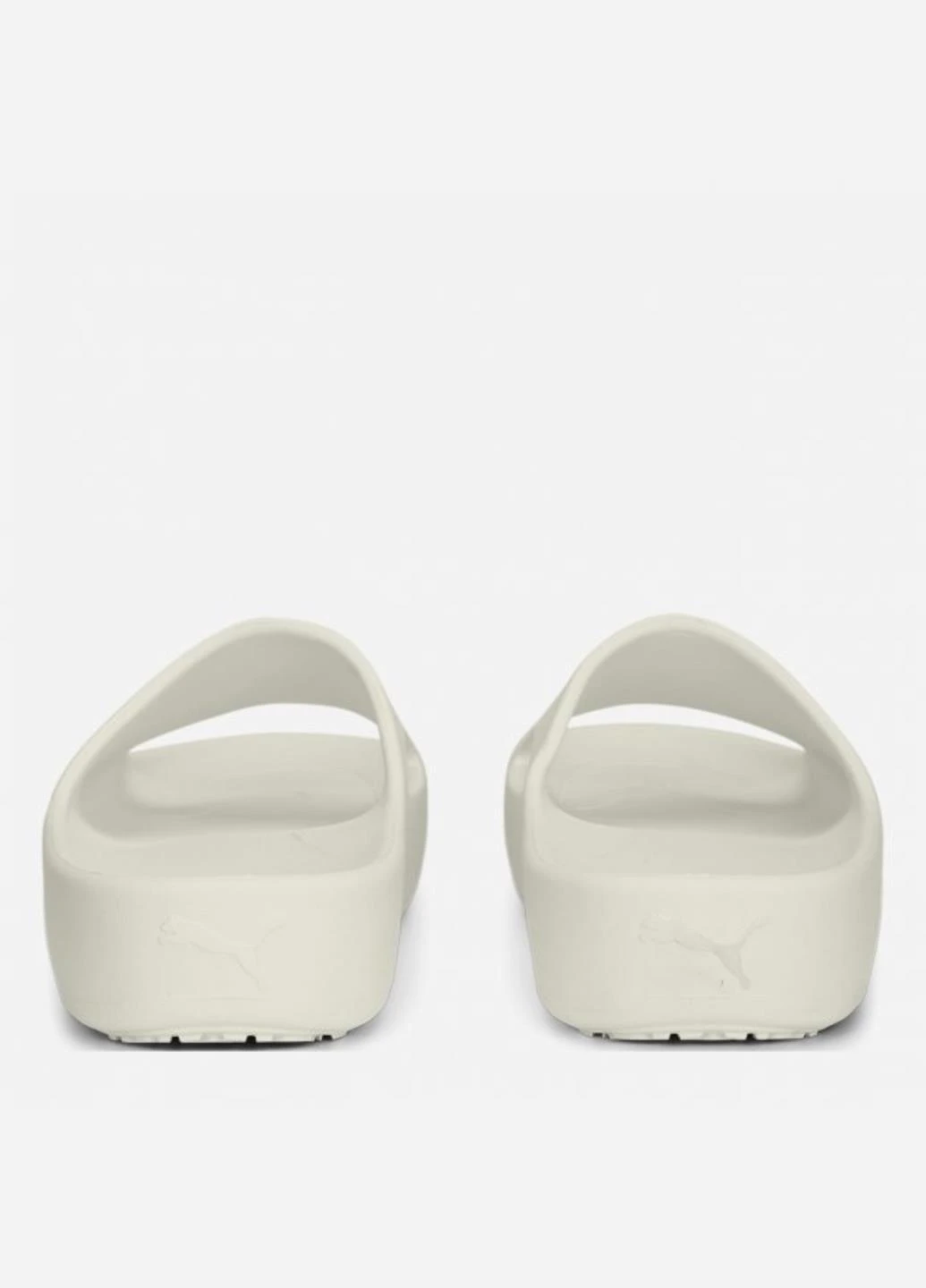 Белые шлепанцы 38908202 Puma с логотипом