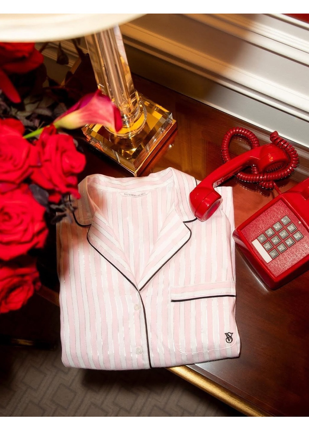 Комбинированная всесезон пижама (рубашка, брюки) рубашка + брюки Victoria's Secret