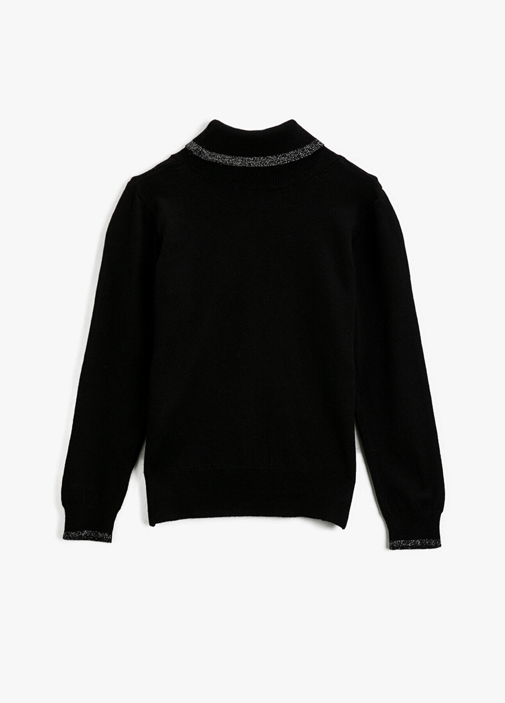 Черный демисезонный свитер KOTON