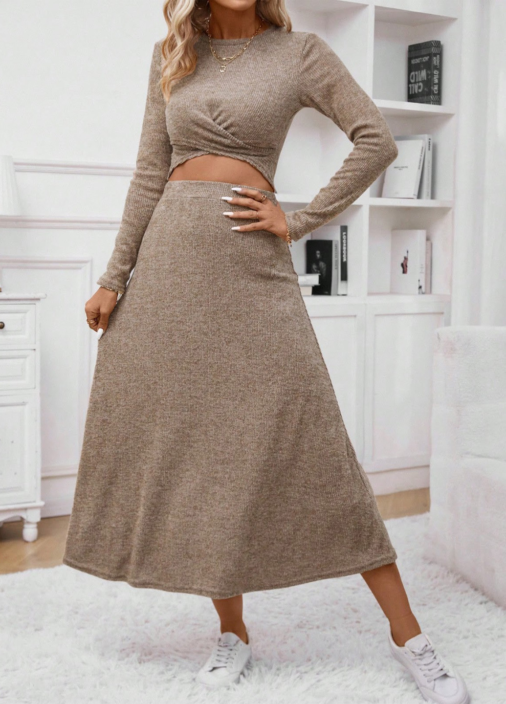 Костюм (топ, юбка) SHEIN (324037564)