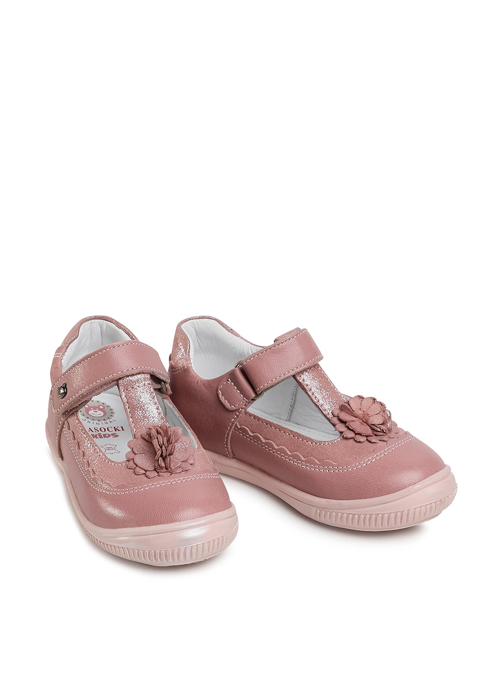 Розовые туфли lasocki kids ci12-franka-10 без каблука Lasocki Kids