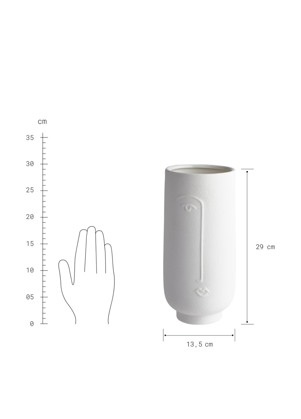 Ваза, 29 см Butlers (301106606)