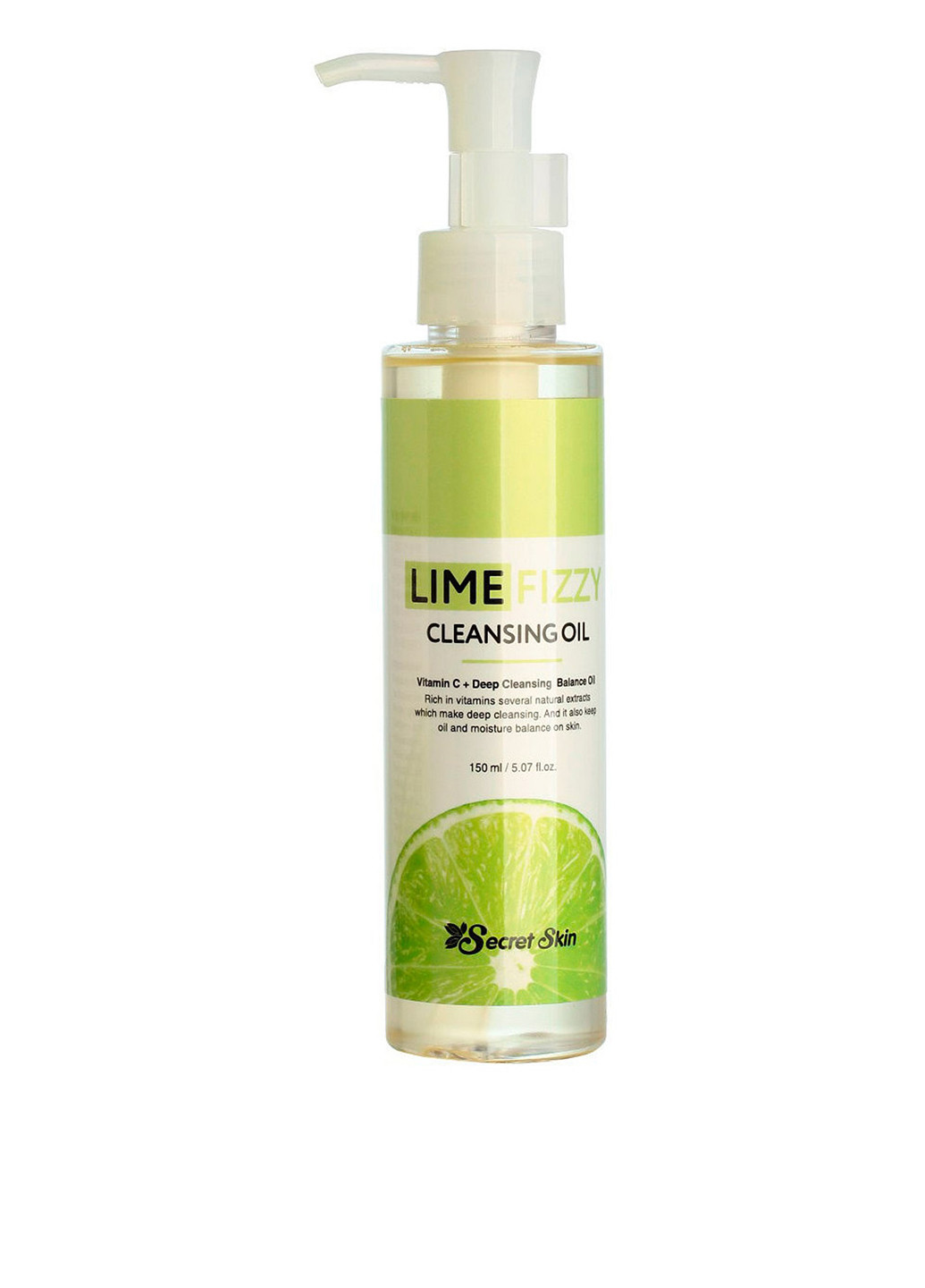 Гідрофільні масло з екстрактом лайма і вітаміном С Lime Fizzy, 120 мл Secret Skin (202411264)