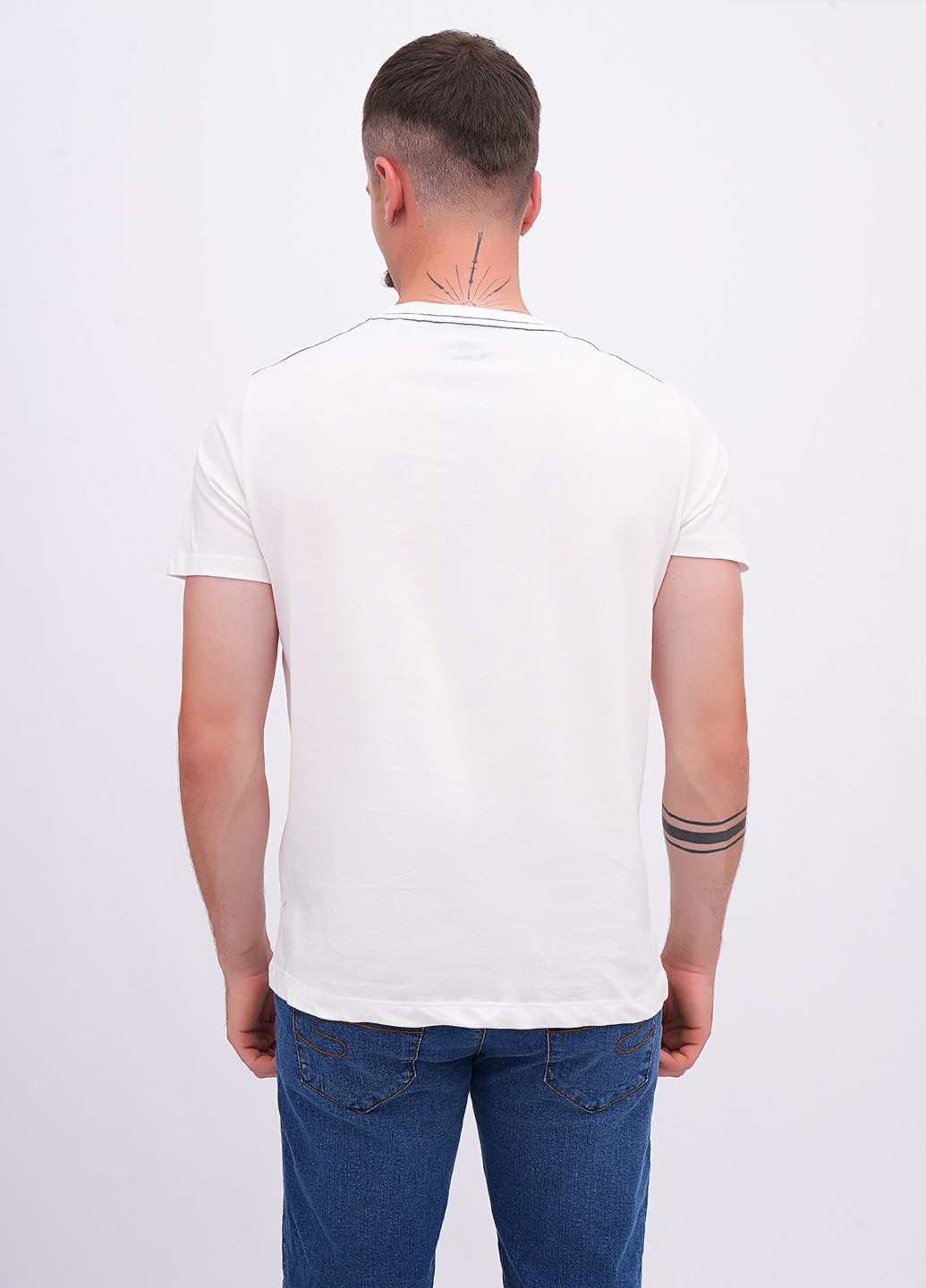 Белая футболка Lee Cooper