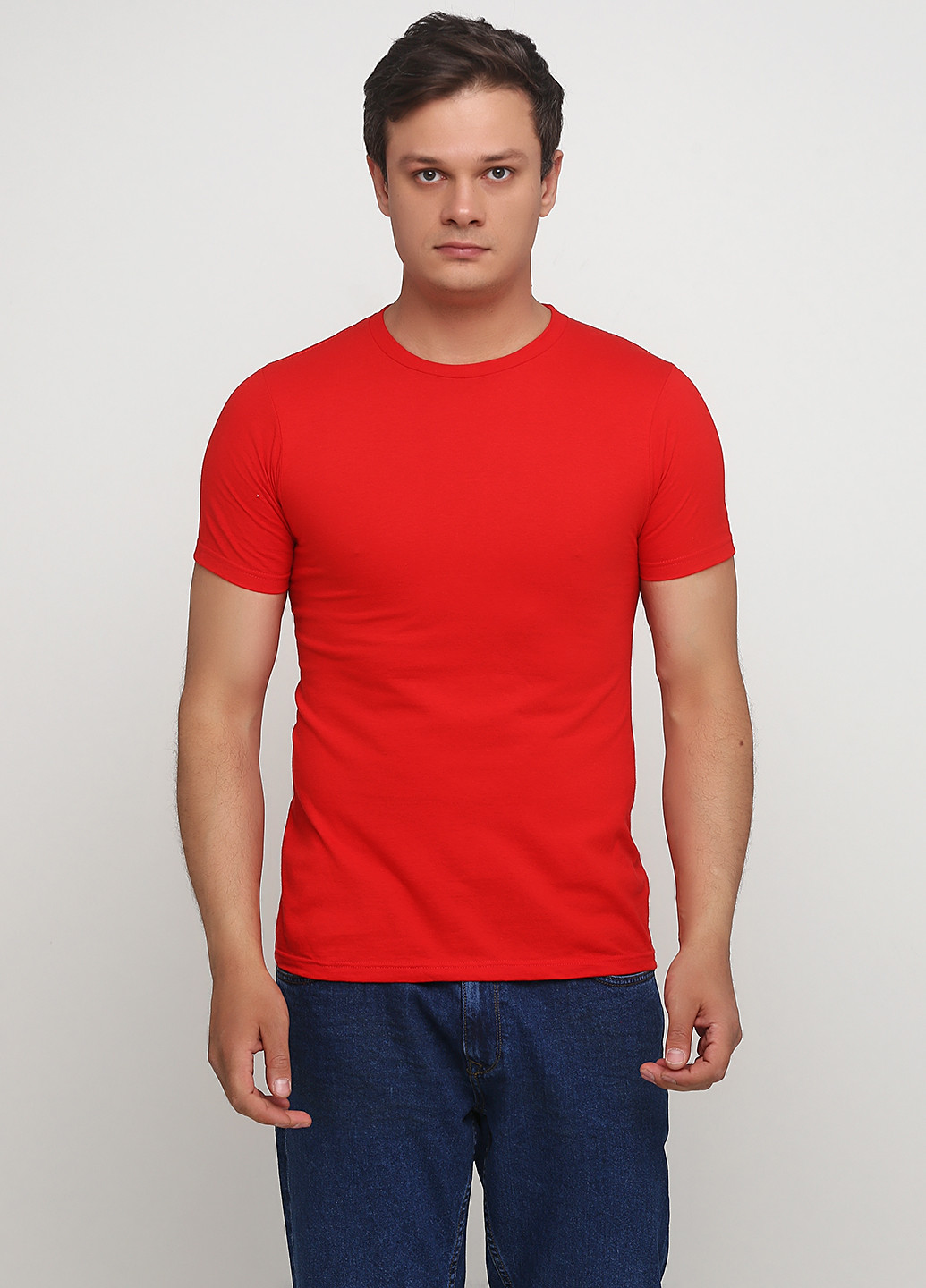Червона літня футболка Optima