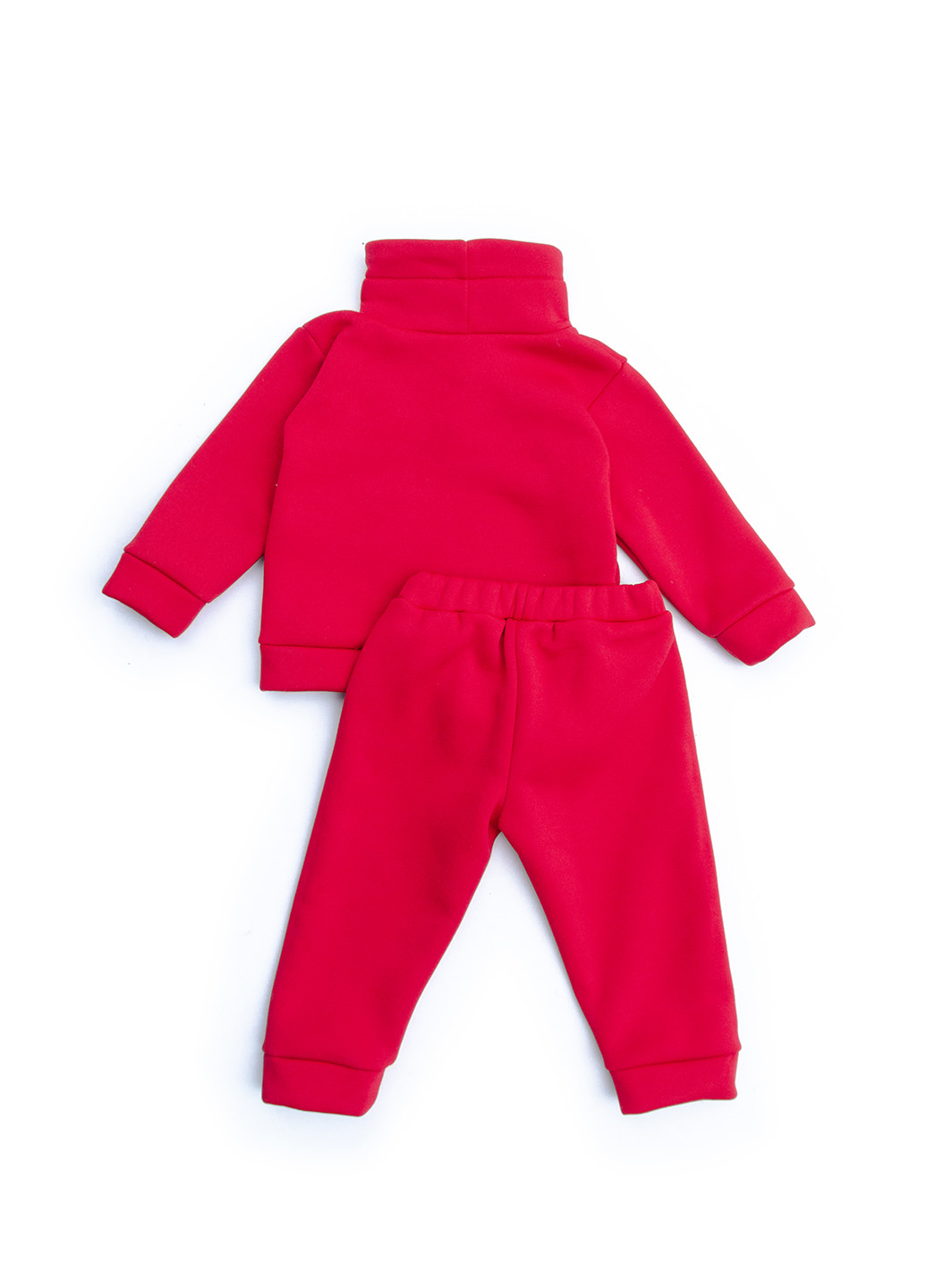 Красный демисезонный комплект (кофта, штаны) Убранка