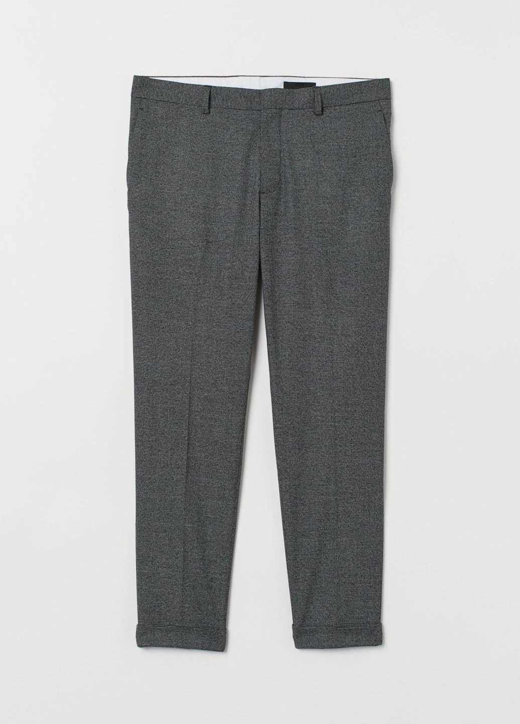 Черные летние брюки H&M